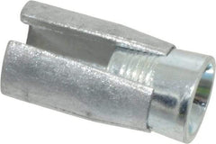 Powers Fasteners - 1/4" Diam, 3/8" Drill, 7/8" OAL, 2-1/2" Min Embedment Drop-In Concrete Anchor - Steel (Cone)/Zamac Alloy (Body), Zinc-Plated Finish - Strong Tooling