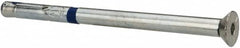 Powers Fasteners - 3/8" Diam, 3/8" Drill, 6" OAL, 1-3/4" Min Embedment Sleeve Concrete Anchor - Grade 5 Steel, Zinc-Plated Finish, Flat Head, Hex Drive - Strong Tooling