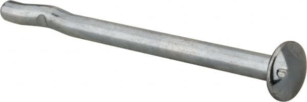 Powers Fasteners - 3/16" Diam, 3/16" Drill, 3" OAL, 1-1/4" Min Embedment Split-Drive Concrete Anchor - Grade 8.2 Steel, Zinc-Plated Finish, Mushroom Head - Strong Tooling