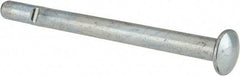 Powers Fasteners - 1/2" Diam, 1/2" Drill, 6-1/2" OAL, Split-Drive Concrete Anchor - Grade 8.2 Steel, Zinc-Plated Finish, Mushroom Head - Strong Tooling