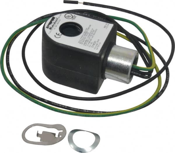 Parker - 24 Volt, 18 Coil Lead Length, Class F, Solenoid Coil - 11.0 Watt, NEMA 4X Enclosure, Use with Parker Skinner Gold Ring Series Valves - Strong Tooling