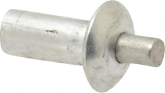 Made in USA - Universal Head Aluminum Alloy Drive Blind Rivet - Stainless Steel Mandrel, 0.172" to 3/16" Grip, 1/4" Head Diam, 0.128" to 0.14" Hole Diam, 0.281" Length Under Head, 1/8" Body Diam - Strong Tooling