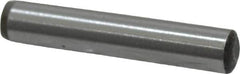 Value Collection - 4mm Diam x 22mm Pin Length Grade 8 Alloy Steel Precision Dowel Pin - Bright Finish, 1 Rounded End - Strong Tooling