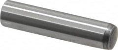 Value Collection - 5mm Diam x 22mm Pin Length Grade 8 Alloy Steel Precision Dowel Pin - Bright Finish, 1 Rounded End - Strong Tooling