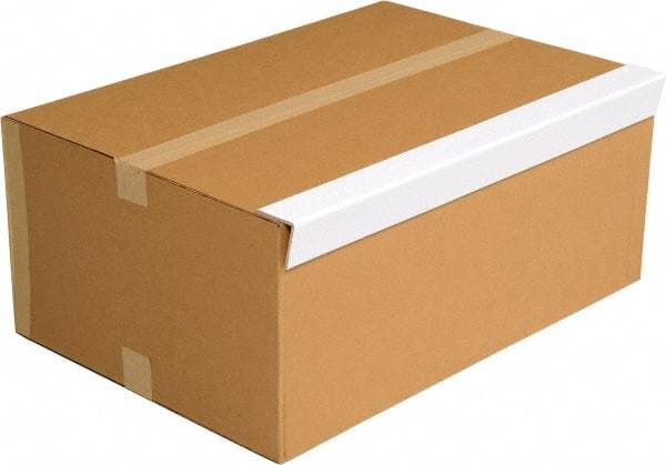 Vestil - 36" Long x 3" Wide x 3" High x 1/16" Thick Edge - White, Cardboard Box, 50 Piece - Strong Tooling