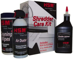 HSM of America - Shredder Care Kit - Use with Document Shredders - Strong Tooling