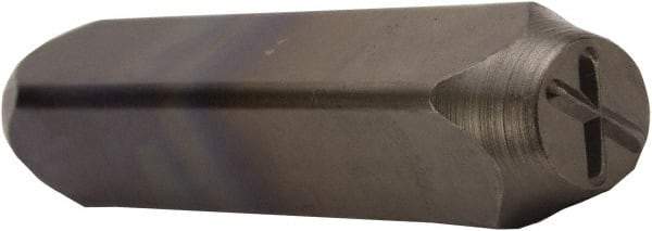 C.H. Hanson - Letter X Machine Made Individual Steel Stamp - 3/16" Character - Strong Tooling