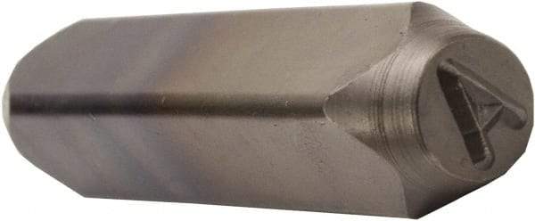 C.H. Hanson - 1/8" Character Size, A Character, Heavy Duty Individual Steel Stamp - Strong Tooling