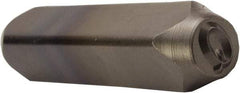 C.H. Hanson - 5/32" Character Size, Q Character, Heavy Duty Individual Steel Stamp - Strong Tooling