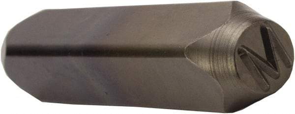 C.H. Hanson - 5/32" Character Size, M Character, Heavy Duty Individual Steel Stamp - Strong Tooling