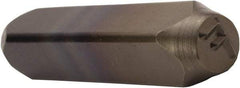 C.H. Hanson - 5/32" Character Size, F Character, Heavy Duty Individual Steel Stamp - Strong Tooling