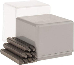 C.H. Hanson - 9 Piece, 1/32" Character Steel Stamp Set - Figures, Heavy Duty - Strong Tooling