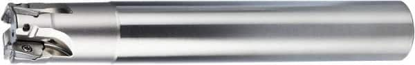 OSG - 25mm Cut Diam, 25mm Shank Diam, 170mm OAL, Indexable Square Shoulder End Mill - ZD_T11... Inserts, Cylindrical Shank, 90° Lead Angle, Through Coolant, Series PHOENIX-PSE - Strong Tooling