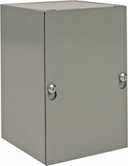 nVent Hoffman - Steel Junction Box Enclosure Screw Flat Cover - NEMA 1, 4" Wide x 6" High x 4" Deep - Strong Tooling