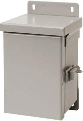 nVent Hoffman - Steel Standard Enclosure Hinge Flat Cover - NEMA 3R, 16" Wide x 20" High x 6" Deep, Watertight - Strong Tooling