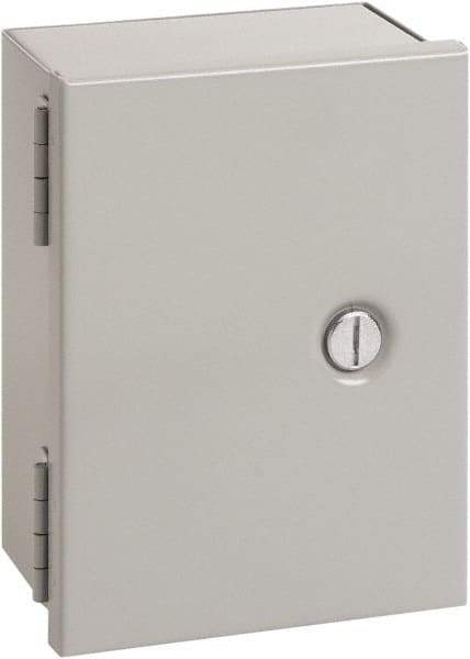 nVent Hoffman - Steel Junction Box Enclosure Hinge Flat Cover - NEMA 1, 12" Wide x 12" High x 4" Deep - Strong Tooling