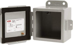 nVent Hoffman - Steel Junction Box Enclosure Hinge Flat Cover - NEMA 4, 12, 13, 10" Wide x 12" High x 5" Deep - Strong Tooling