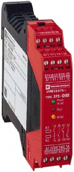 Square D - 24 VAC/VDC, Standard Electromechanical & Solid State Screw General Purpose Relay - 6 Amp at 24 VAC/VDC, 2NO/2SS - Strong Tooling