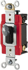 Cooper Wiring Devices - 1 Pole, 120 to 277 VAC, 20 Amp, Specification Grade, Key Lock, Wall and Dimmer Light Switch - 1.31 Inch Wide - Strong Tooling