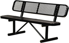 Vestil - 8' Long x 20" Wide, Steel Bench Seat - Strong Tooling