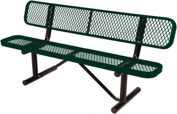 Vestil - 8' Long x 20" Wide, Steel Bench Seat - Strong Tooling