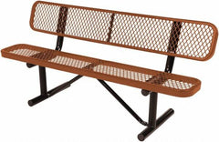 Vestil - 8' Long x 20" Wide, Steel Bench Seat - Strong Tooling