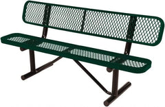 Vestil - 6' Long x 20" Wide, Steel Bench Seat - Strong Tooling