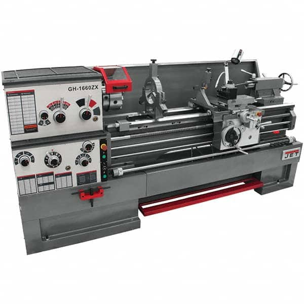 Jet - 16" Swing, 60" Between Centers, 230/460 Volt, Triple Phase Engine Lathe - Strong Tooling