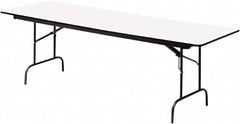 ICEBERG - 18" Long x 60" Wide x 29" High, Folding Table - Gray - Strong Tooling