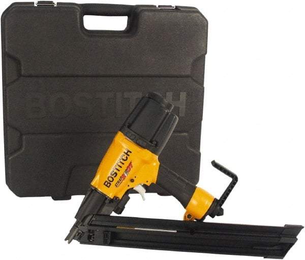 Stanley Bostitch - 1-1/2 to 2-1/2" Metal Connector Nail Length, 11 Gauge Metal Connector Air Nailer - 80 to 120 psi - Strong Tooling