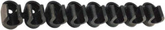 Legris - 3/16 to 1/4 Hose OD, Clip Strip - Black, 8 Slots, 3-5/16" OAL, For Use With Tubes - Strong Tooling