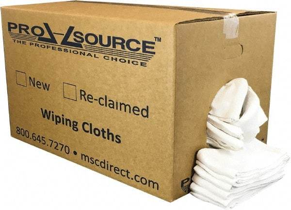 PRO-SOURCE - 25 Inch Long x 16 Inch Wide Virgin Cotton Surgical Towels - White, Huck Toweling, Lint Free, 25 Lbs. at 4 to 6 per Pound, Box - Strong Tooling