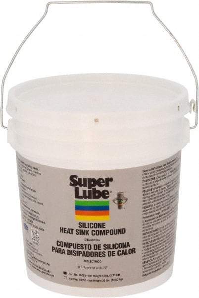 Synco Chemical - 5 Lb Pail Silicone Heat-Transfer Grease - White, High Dielectric Strength, 500°F Max Temp, - Strong Tooling