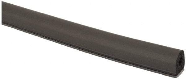 TRIM-LOK - 1/2 Inch Thick x 1/2 Wide x 100 Ft. Long, EPDM Rubber D Section Seal with Tape - Strong Tooling