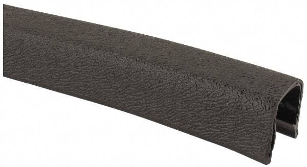 TRIM-LOK - 3/4 Inch Thick x 0.92 Wide x 100 Ft. Long, EPDM Rubber Jumbo Edge Trim - Pebble Texture - Strong Tooling