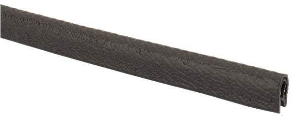 TRIM-LOK - 1/8 Inch Thick x 0.3 Wide x 250 Ft. Long, EPDM Rubber Edge Trim - Pebble Texture - Strong Tooling