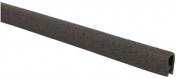 TRIM-LOK - 3/16 Inch Thick x 0.36 Wide x 25 Ft. Long, EPDM Rubber Edge Trim - Pebble Texture - Strong Tooling