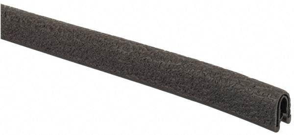 TRIM-LOK - 1/8 Inch Thick x 0.3 Wide x 25 Ft. Long, EPDM Rubber Edge Trim - Leather Texture - Strong Tooling