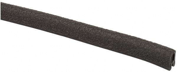 TRIM-LOK - 1/32 Inch Thick x 0.2 Wide x 100 Ft. Long, EPDM Rubber Edge Trim - Leather Texture - Strong Tooling