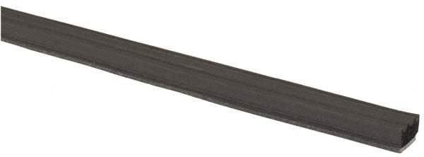 TRIM-LOK - 3/8 Inch Thick x 3/8 Wide x 500 Ft. Long, EPDM Rubber Ribbed Seal with Tape - Strong Tooling