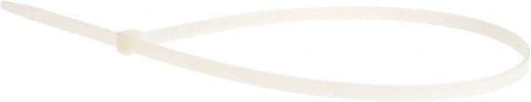 Value Collection - 27.9" Long Natural (Color) Nylon Standard Cable Tie - 175 Lb Tensile Strength, 185mm Max Bundle Diam - Strong Tooling