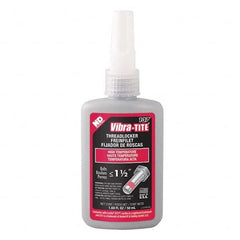 Vibra-Tite - 50 mL Bottle, Red, High Temp/High Strength Threadlocker - Strong Tooling