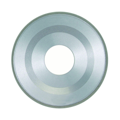 4 x 1/2 x 1-1/4" - 1/8" Abrasive Depth - 180 Grit - Type 12V9 Diamond Dish Wheel - Strong Tooling