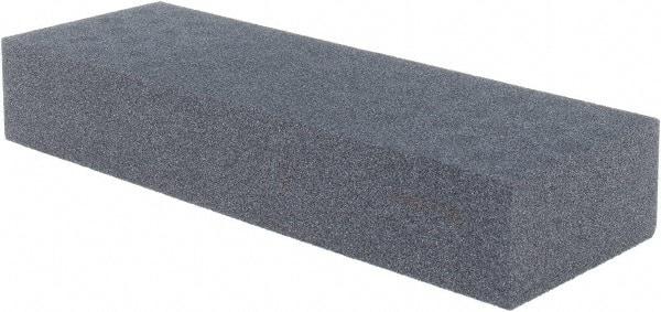 Made in USA - 6" Long x 2" Wide x 1" Thick, Silicon Carbide Sharpening Stone - Rectangle, 120 Grit, Coarse Grade - Strong Tooling