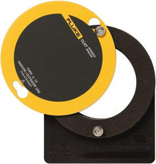 Fluke - 43mm (1.7") Diam, Infrared Viewing Window - 1,452mm (2-1/4") View Area, 2mm (0.08") Thickness, Use with Outdoor & Indoor, Thermal Imagers - Strong Tooling