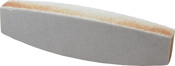 Grier Abrasives - 60 Grit Aluminum Oxide Boat (Shape) Polishing Stone - Strong Tooling