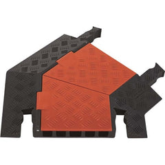 Checkers - On Floor Cable Covers Cover Material: Polyurethane Number of Channels: 5 - Strong Tooling