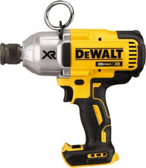 DeWALT - 7/16" Drive 20 Volt Mid-Handle Cordless Impact Wrench & Ratchet - 400/900/1,200 RPM, 0 to 2,400 BPM, 500 Ft/Lb Torque, Lithium-Ion Batteries Not Included - Strong Tooling