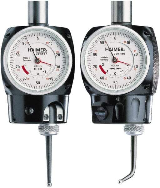 HAIMER - Positioning Indicators Type: Dial Positioning Indicator Point Diameter (mm): 5.00 - Strong Tooling