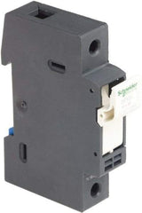 Schneider Electric - 1 Pole, 600 Volt, 32 Amp, DIN Rail Mount Fuse Holder - Compatible with 38mm Long x 17mm Wide and 10mm Diameter Fuse - Strong Tooling